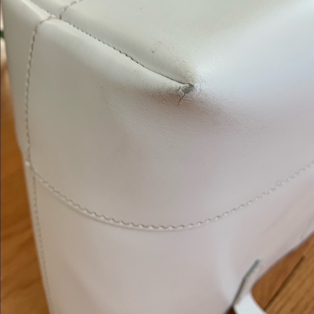 EUC! J.Crew Leather Uptown Tote - Picture 6 of 8
